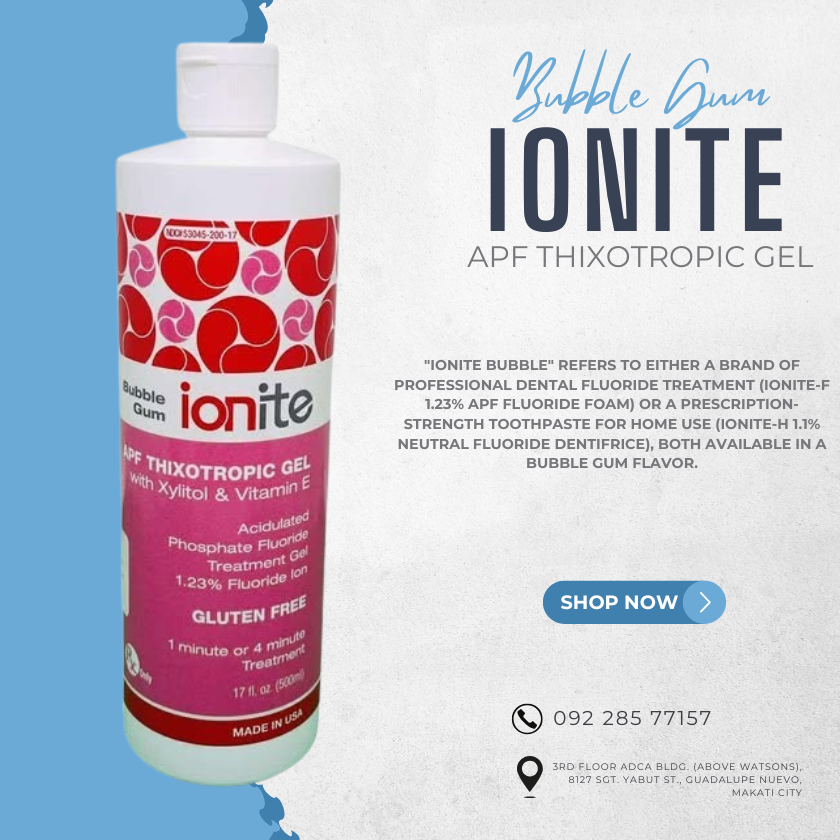 IONITE BUBBLE GUM (APF THIXOTROPIC GEL) IONITE BUBBLE GUM (APF THIXOTROPIC GEL)